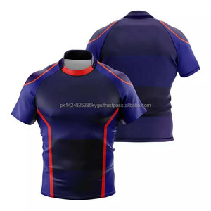 ชุดกีฬารักบี้แบบซับลิเมชันชุดเสื้อเจอร์ซีย์รักบี้สำหรับผู้ใหญ่ - Product Image 3