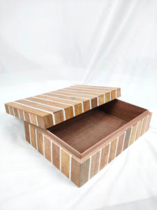 100% Natural <b>Resin</b> Wood Luxury Religious <b>Jewellery</b> Storage Box Unique Inlay Necklace Florals Pattern Handmade European Jewelry - Product Image 6