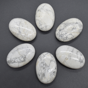 Pierre de palmier Howlite de haute qualité pierre naturelle pierre précieuse de guérison galet palmier quartz sculpté agate cristal pierres de palmier cristal - Product Image 5