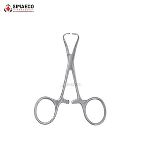 Pinzas para Toallas TOHOKU BLUNT de Acero Inoxidable, Instrumento Quirúrgico, Punta de Bola Sin Perforaciones, Reutilizables, Fabricante OEM ODM - Product Image 3