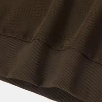 Suéter de Punto con Cuello Redondo y Bloques de Color para Hombre, Corte Holgado, Estilo Casual de Otoño