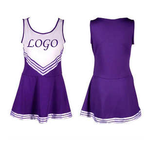 Uniforme de Porristas de Color Sólido Ligero, Uniforme de Porristas de Primera Calidad - Product Image 3