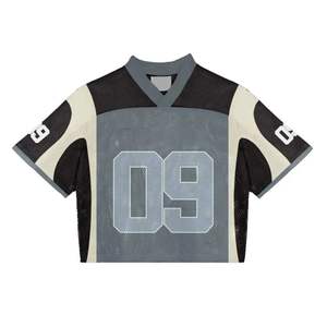 Camisetas de Fútbol Americano para Hombre, 100% Poliéster, Transpirables, de Alta Calidad, Diseño Personalizado, Impresión por Sublimación - Product Image 3
