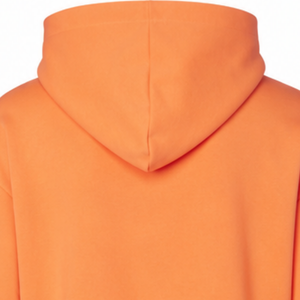 Sweat-shirt à capuche mi-lourd 280 g/m² pour homme, couleur melon, en molleton de coton premium, style streetwear décontracté, logo personnalisé OEM ODM - Product Image 4