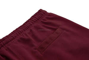 Short respirant doux en mélange de polyester et coton Offre Spéciale Joggers à taille élastique, teints unis, de haute qualité, pour hommes - Product Image 4