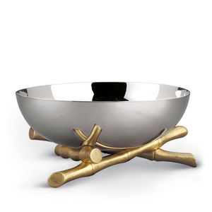 Bol à soupe et à pâtes en laiton antique et nickel, style vintage, écologique, de style américain, pour usage commercial - Product Image 4