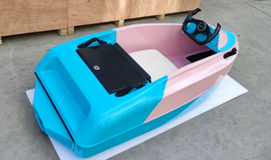 MEJOR OFERTA 2026, NUEVO Bote Eléctrico Rosa y Azul con Volante y Asientos, Monofásico, Capacidad de Ruptura de 20 KA, 60 Hz - Product Image 3