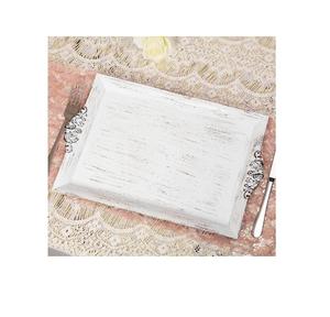 Bandeja de Servicio Rectangular Grande de Latón con Asa Elegante, Producto de Alta Demanda, Bandeja Decorativa para Servir Alimentos en la Mesa - Product Image 3