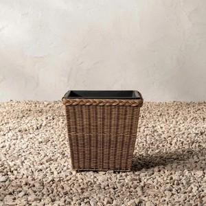 Natural Choice Square Rattan Planter <b>Basket</b> Handmade Hotel Collection Wicker <b>Plant</b> Pot Cover Decorative Planter - Product Image 3