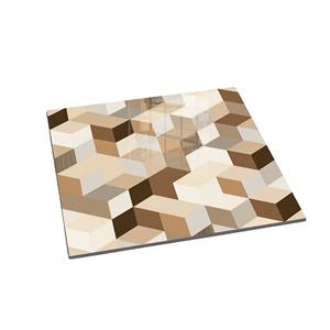 Azulejos de suelo de porcelana de mármol 3D modernos de diseño marrón, cerámica de 600x600mm para paredes interiores de sala de estar - Product Image 1