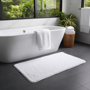 Ensemble de serviettes de bain solides 30x60 pouces, 280 GSM, en coton doux, absorbant et de style uni, pour la maison et l'hôtel, taille XL - Product Image 3
