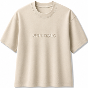 เสื้อยืดโอเวอร์ไซส์วินเทจแบบพรีเมียมสั่งทำพิเศษ ผ้าคอตตอนหนานุ่ม สไตล์สตรีทแวร์ ปักลายตามสั่ง รับผลิตแบบ OEM/ODM - Product Image 4