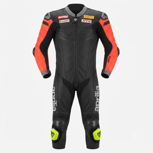 Traje de Carreras Max Biaggi MotoCP Premium de Una Pieza Completo para Pista con Protectores Deslizantes OEM CE - Product Image 1