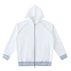 Custom Printed Fleece Hoodie <b>Zip</b> Up Casual Wear Unisex Streetwear <b>Hooded</b> Sweatshirt Multi Color OEM Available - Product Image 1