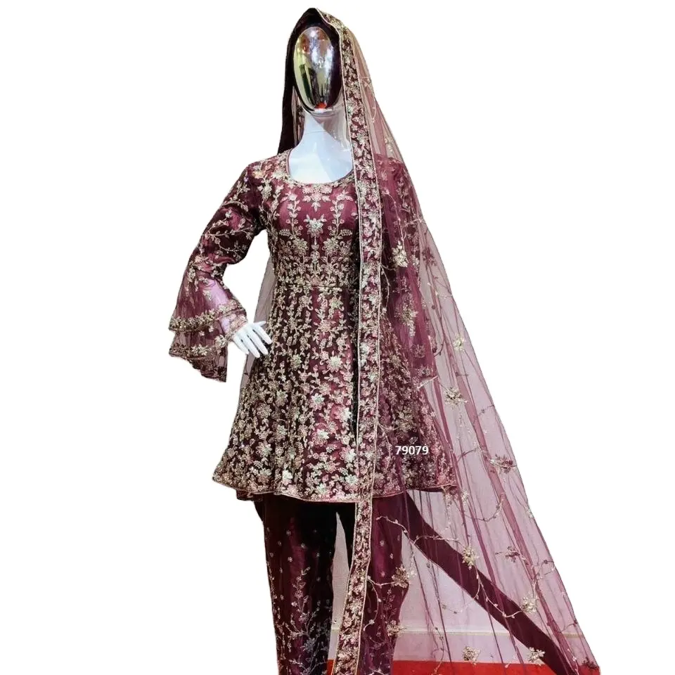 Latest Pakistani Indian New women dresses collection dress arrivals 2022 wedding dress