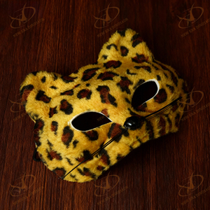 Custom Adult Halloween <strong>Tiger</strong> EVA <strong>Mask</strong> 1-Color Print for Role Play Costumes - Product Image 4