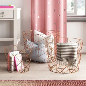 Cesta de Malla de Alambre Rectangular de Acero Inoxidable Ecológica, Simple, Moderna, Plegable, Apta para Lavavajillas, para Uso en la Cocina, Zahid Exports - Product Image 4