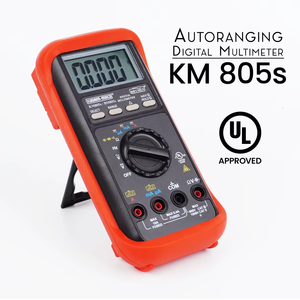 มัลติมิเตอร์ดิจิตอลแบบปรับช่วงอัตโนมัติระดับมืออาชีพ คุณภาพสูง 4,000 ค่าการวัด สำหรับการทดสอบทางไฟฟ้า - Product Image 6