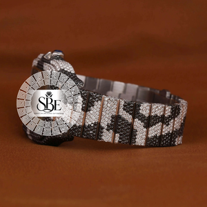 Reloj de Diamantes Elegante y Sencillo de Acero Inoxidable para Mujer, Movimiento de Cuarzo, Alta Demanda, Realza la Confianza Personal - Product Image 4