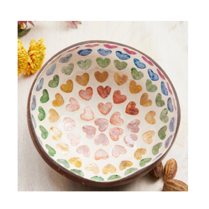 Sustainable Kitchenware Mother Of Pearl <b>Coconut</b> Bowl <b>Coconut</b> <b>Shell</b> Bowl Eggshell Gold Lacquer <b>Coconut</b> Bowl Vietnam Supplier - Product Image 3