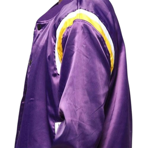 Veste de baseball en satin personnalisée de haute qualité, en polyester, pour homme, hiver - Product Image 6