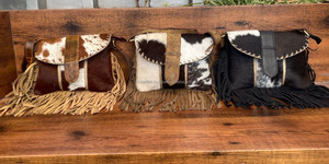 Vente en gros de sacs à franges en cuir de vachette tendance pour femmes 2024 sac à bandoulière en cuir véritable sacs à main de luxe en cuir véritable - Product Image 4