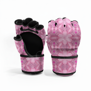 Gants de sparring en cuir véritable de haute qualité, fermeture à lacets, design personnalisé avec logo de marque. - Product Image 4