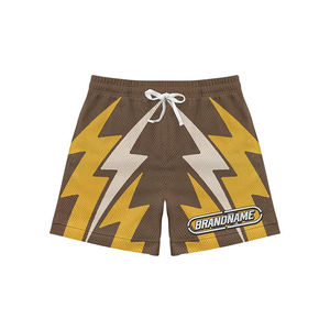 Pantalones Cortos de Baloncesto de Malla para Hombre, Estilo Nuevo, Verano, Hechos a Medida, Alta Calidad, BSCI, Tendencia, para Entrenamiento, Trabajo y Gimnasio - Product Image 3