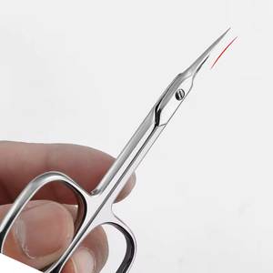 กรรไกรตัดหนังกำพร้าสแตนเลส ใบมีดตรงคม ด้ามจับกลม ทนทาน อุปกรณ์เสริมความงามสำหรับผู้ใหญ่ - Product Image 2