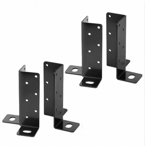 Metal Post Base Anchor for <b>Fabrication</b> <b>Services</b> metal base anchor heavy duty post base steel post anchor high quality in bulk - Product Image 5