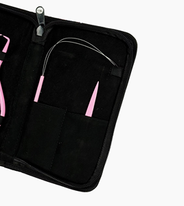 Kits de Extensiones de Cabello de Uso Comercial con Etiqueta Personalizada, Anillos Micro Nano de Acero Inoxidable de Grado Quirúrgico Rosa Intenso, Alicates y Herramientas - Product Image 4