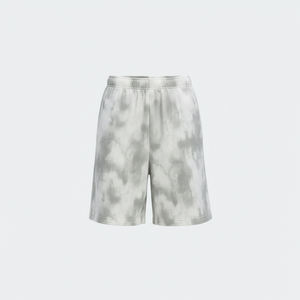 Ensemble deux pièces en coton épais pour homme, vente en gros, streetwear, t-shirt à manches courtes et short de jogging à capuche, ensemble décontracté uni pour l'hiver - Product Image 5