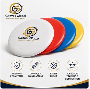 ดิสก์กอล์ฟ Ganvox Global รุ่นพรีเมียม ผลิตจากวัสดุ PP น้ำหนักเบา ทนทาน บินเสถียร ใช้ได้ทุกฤดู สำหรับการฝึกซ้อมและการแข่งขัน - Product Image 2