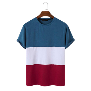 เสื้อยืดคอกลมผู้ชายคุณภาพพรีเมียม ผ้าฝ้ายนุ่ม สวมใส่สบายทุกวัน ระบายอากาศได้ดี แฟชั่นสตรีทแวร์ - Product Image 3