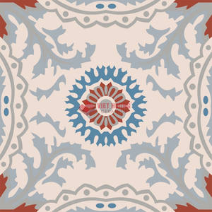 ความงดงามของลวดลายที่ทำด้วยมือทำให้กระเบื้องซีเมนต์ขนาด 200x200 มม. เป็นทางเลือกที่หรูหราสำหรับพื้นที่ที่ต้องการความประณีต - Product Image 1