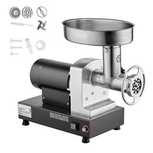 Hachoir à viande commercial, capacité de 9 lb/min, en acier inoxydable, machine à saucisses, machine électrique pour la préparation de produits carnés - Product Image 1