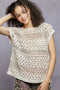 เสื้อโครเชต์คอกลมลายฉลุ POL - Product Image 5