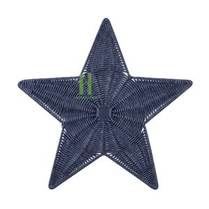 New Arrival Hot Trend Rattan Star-Shaped Charger <b>Plates</b> Boho Rattan Placemat OEM Hot Sale Placemat Wicker Charger <b>Plate</b> - Product Image 3