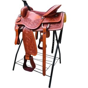 Traditional English Leather Horse Saddle Narrow Twist Better Balance Trail Saddles Wood Tree for Racing Secure Seat For Riding - Product Image 6