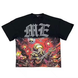 Camisetas de Hombre al por Mayor, de Alta Calidad, con Serigrafía, Manga Corta, 100% Algodón, Transpirables, Antiarrugas, de Secado Rápido - Product Image 1