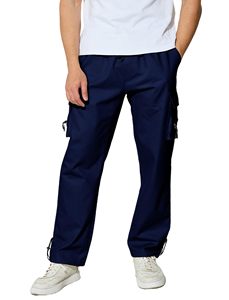 Pantalon cargo homme personnalisé respirant taille mi-haute, multi-poches, style streetwear, jogger, pour l'extérieur - Product Image 2