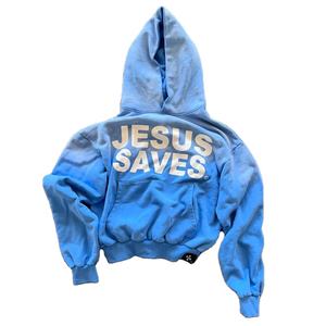 Couper et coudre personnalisé surdimensionné capuche Baggy Fit recadrée 100% coton éponge française soleil délavé à l'acide pull à capuche pour hommes - Product Image 1