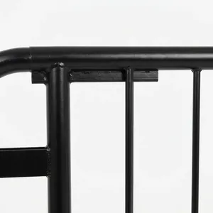 Panel de Valla Temporal Rectangular de Acero al Carbono con Marco Galvanizado, Estilo Industrial para Control de Multitudes - Product Image 5