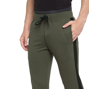 Pantalon de survêtement décontracté en molleton 100 % coton pour homme, avec logo personnalisé, haute qualité, respirant et extensible dans les quatre sens - Product Image 5