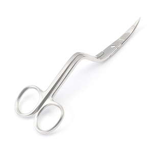 Gran oferta, tijeras de pico de pato de doble punta de acero inoxidable alemán, hoja en forma de paleta para corte de sastre - Product Image 4