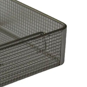 Cestas de Esterilización de Malla Metálica Manual de Acero Inoxidable de Alta Calidad para Autoclave Médico, para Uso Hospitalario, Juego de Instrumentos con Certificación CE - Product Image 5