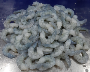 Camarones Vannamei Crudos de Primera Calidad para Exportación, Sin Cola, Congelados Individualmente (IQF) - Product Image 1