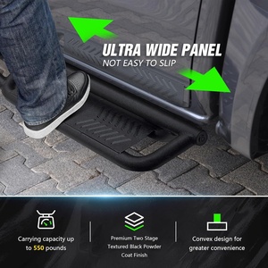 Estribos Laterales para 4Runner 2015-2026, <span class=keywords><strong>RAM</strong></span> 1500, Chevy Colorado/GMC Canyon Crew Cab (4 Puertas), Diseño de Dos Escalones - Product Image 6