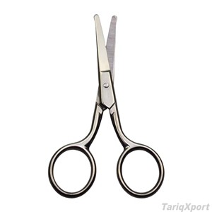 Tijeras Profesionales de Acero Inoxidable para Cejas, con Logotipo Personalizado, Mango Cómodo, Diseño para Diestros, Hoja Recta y Afilada - Product Image 4