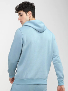 Sudadera con Capucha Holgada de Lana Merino Ligera para Hombre con Bolsillo Canguro, Jersey de Lana Merino, Sudadera - Product Image 2